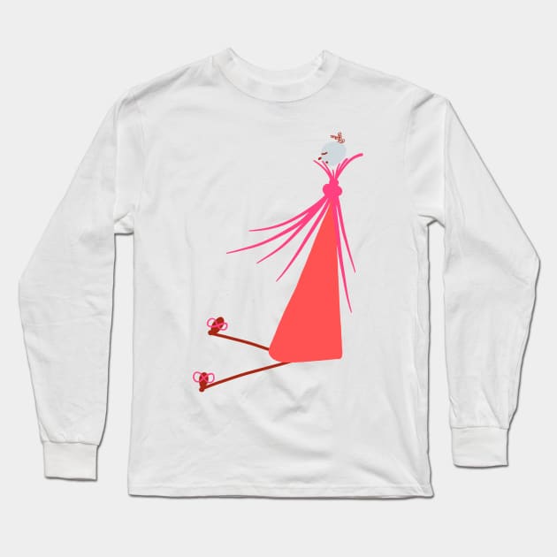 RESTING LIKE WEARY LEARY Long Sleeve T-Shirt by aroba